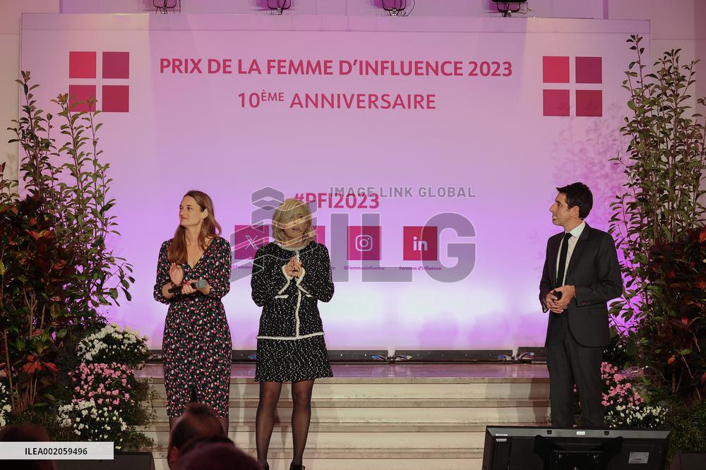 Prix De La Femme D'Influence Award Ceremony At Musee De l'Homme