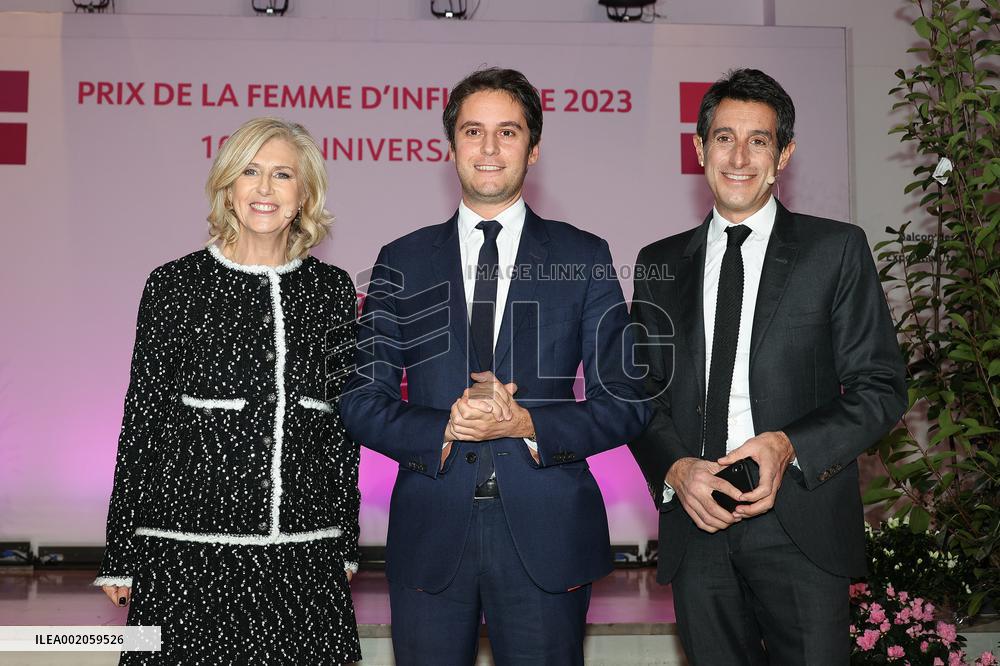 Prix De La Femme D'Influence Award Ceremony At Musee De l'Homme