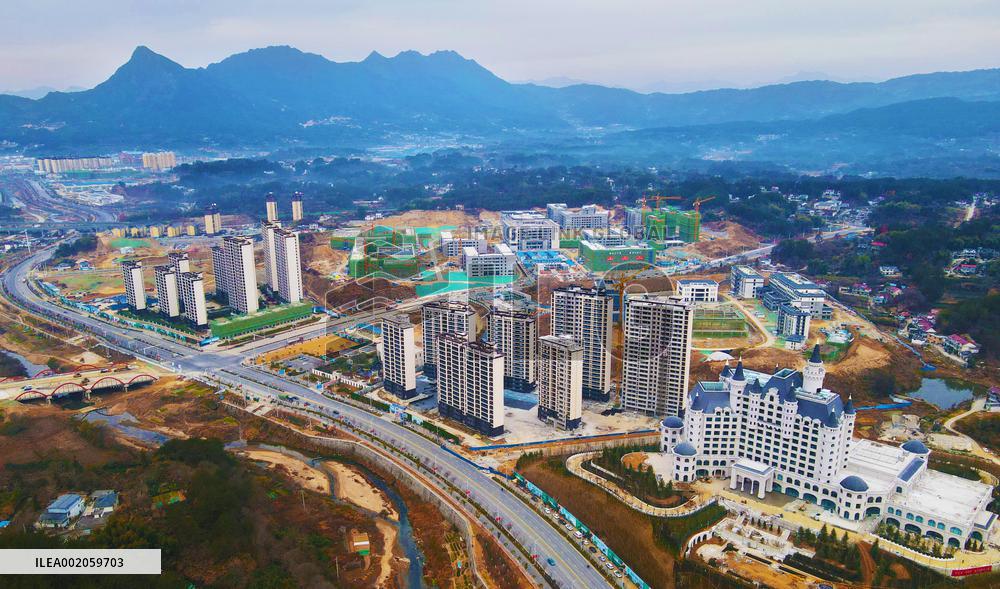 Zifu New Area Construction in Anqing