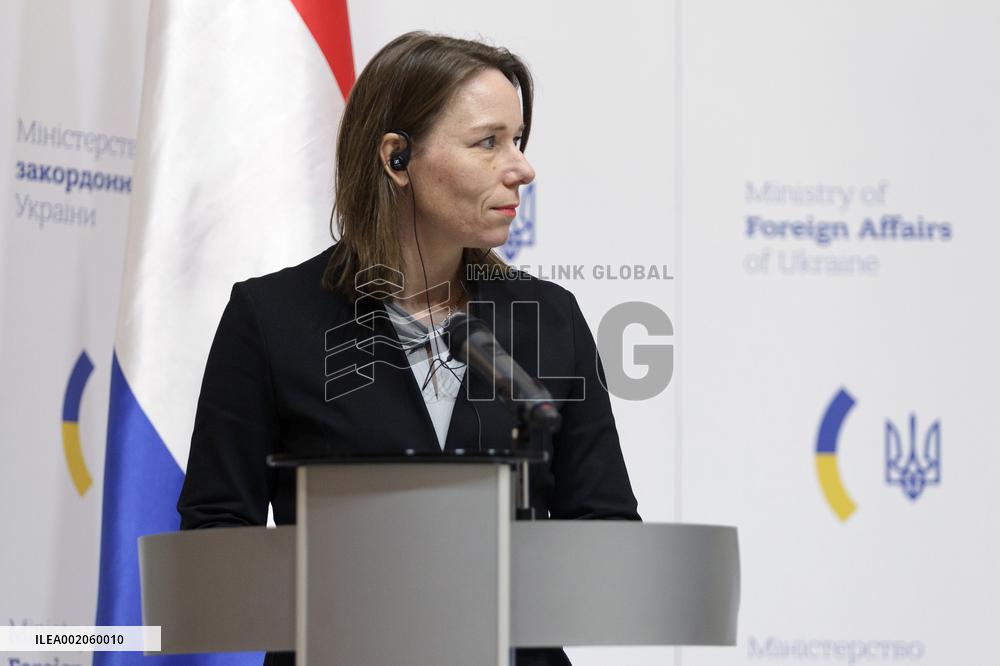 Joint briefing of Ukrainian and Dutch FMs in Kyiv
