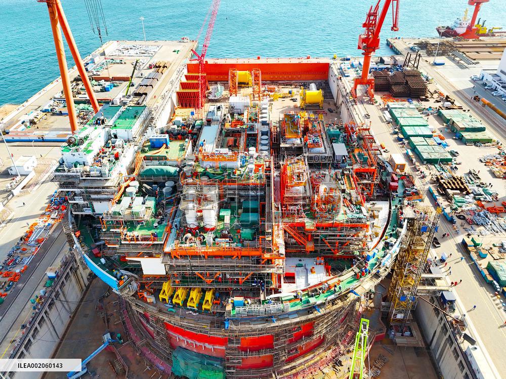 Asia's First FPSO Main Body Completed