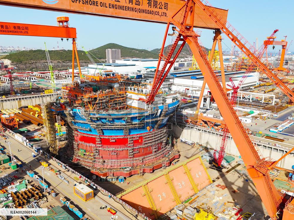 Asia's First FPSO Main Body Completed
