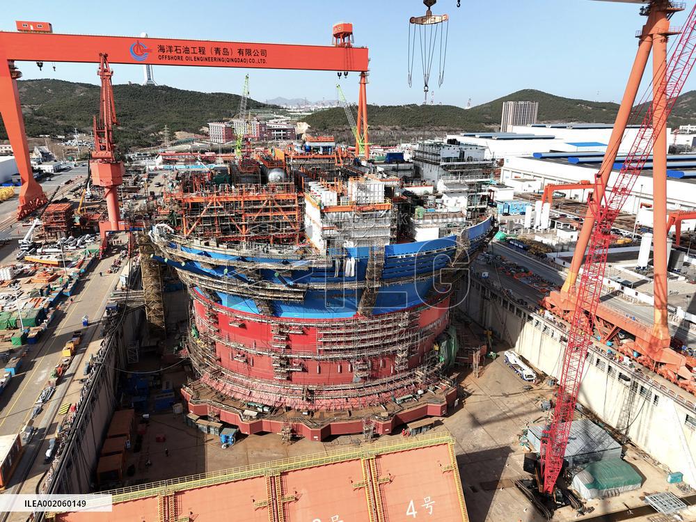 Asia's First FPSO Main Body Completed