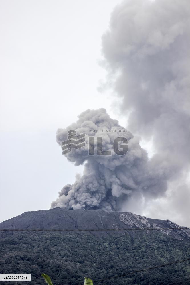 INDONESIA-WEST SUMATRA-MARAPI VOLCANO-ERUPTION