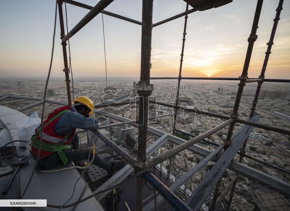 Riyadh’s Majdoul Tower Under Construction - Saudi Arabia