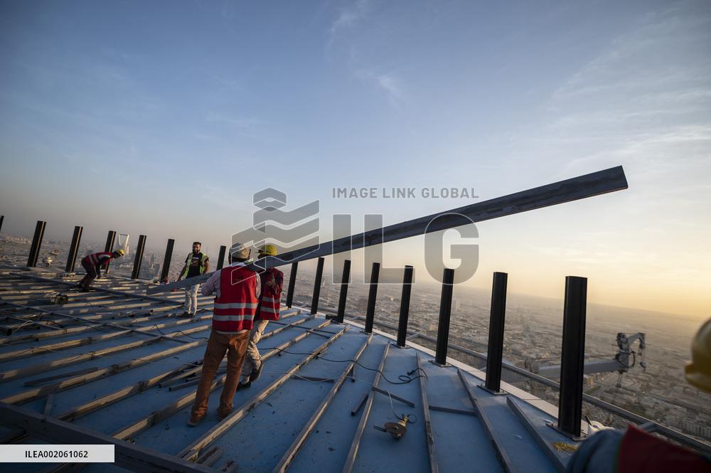 Riyadh’s Majdoul Tower Under Construction - Saudi Arabia