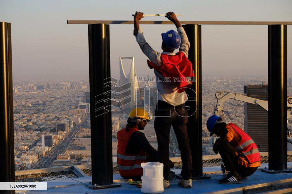 Riyadh Seen From Majdoul Tower - Saudi Arabia