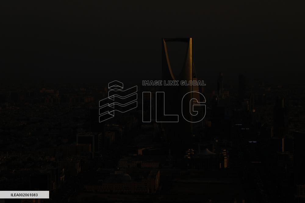 Riyadh Seen From Majdoul Tower - Saudi Arabia