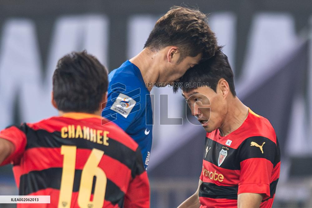 (SP)CHINA-WUHAN-FOOTBALL-AFC CHAMPIONS LEAGUE-WUHAN THREE TOWNS FC VS POHANG STEELERS (CN)