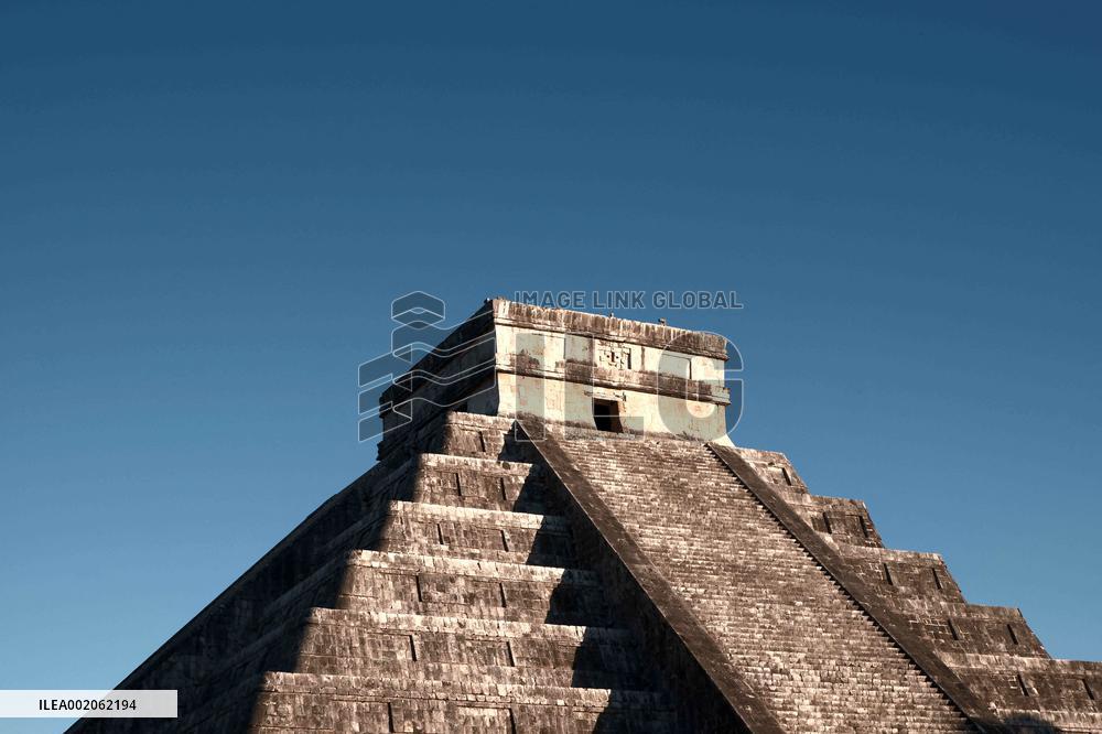 Tulum Archaeological Zone in Southeast of Mexico