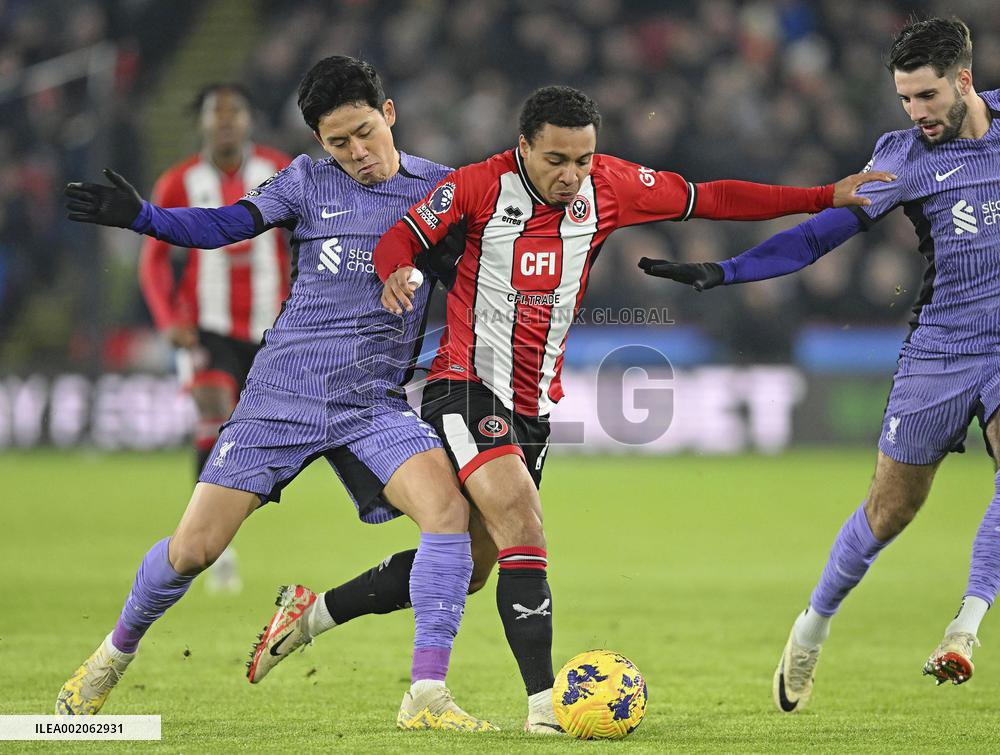 Football: Sheffield United vs. Liverpool