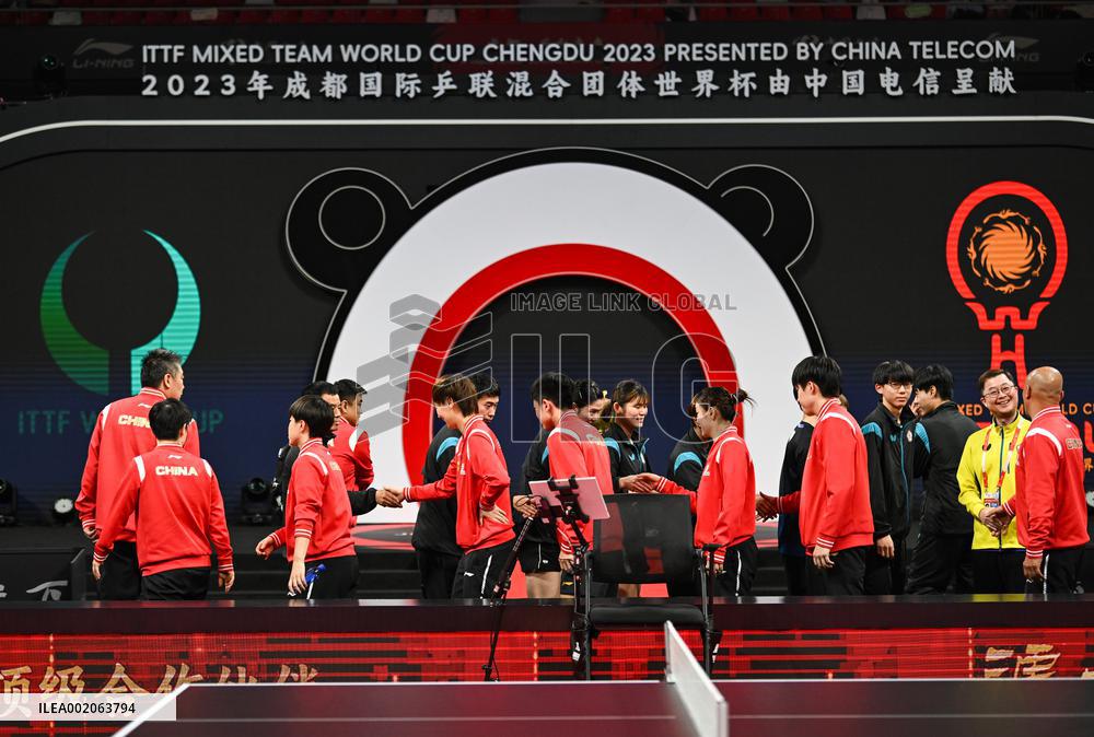 (SP)CHINA-CHENGDU-TABLE TENNIS-ITTF MIXED TEAM WORLD CUP 2023 (CN)