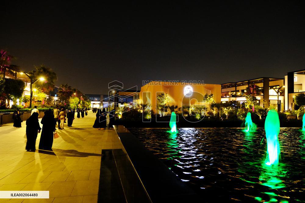Riyadh’s The Zone At Night - Saudi Arabia
