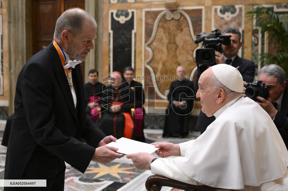 Pope Francis Holds Audiences - Vatican