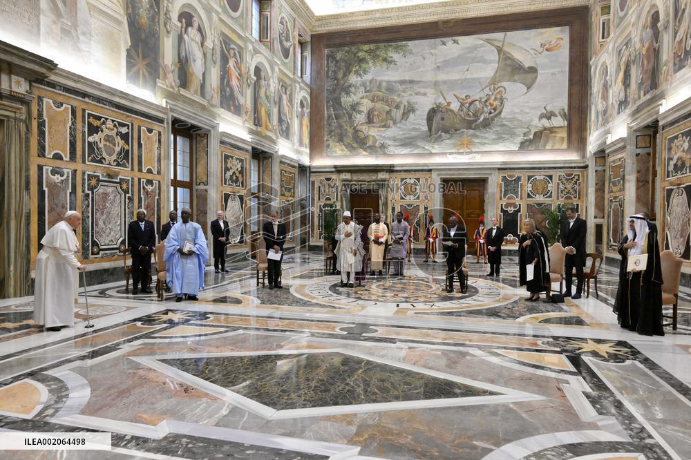 Pope Francis Holds Audiences - Vatican