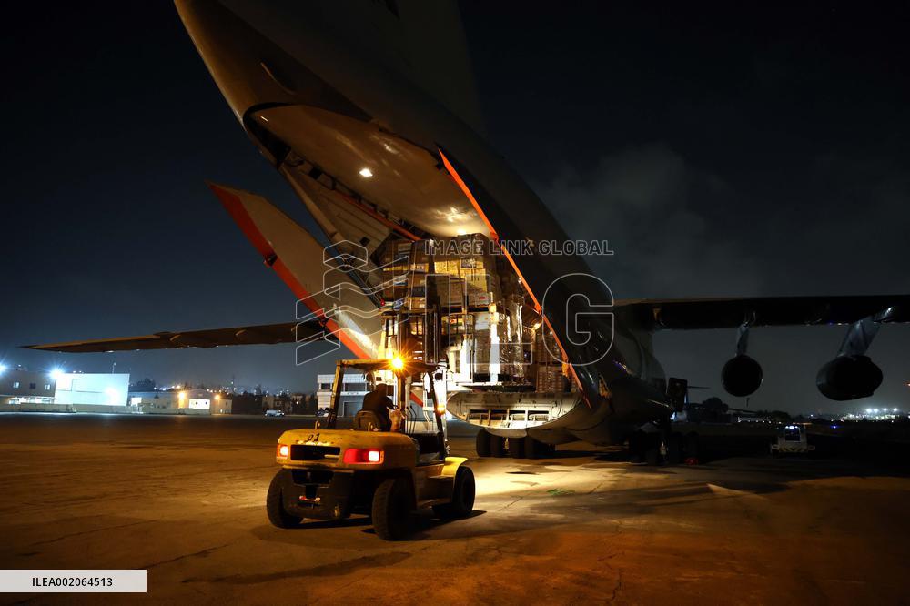 JORDAN-AMMAN-GAZA-HUMANITARIAN GOODS