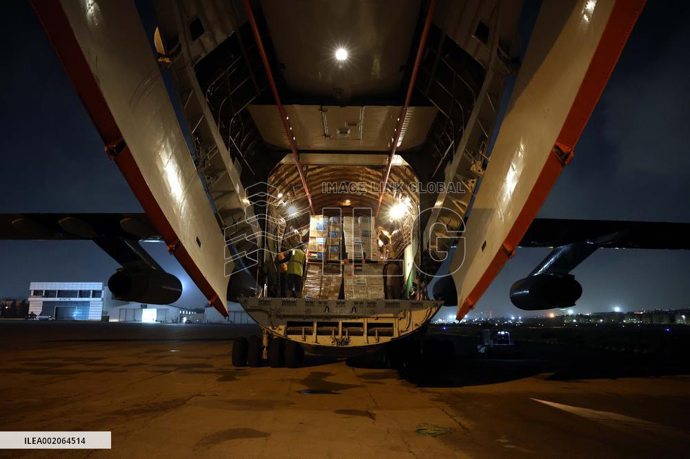 JORDAN-AMMAN-GAZA-HUMANITARIAN GOODS