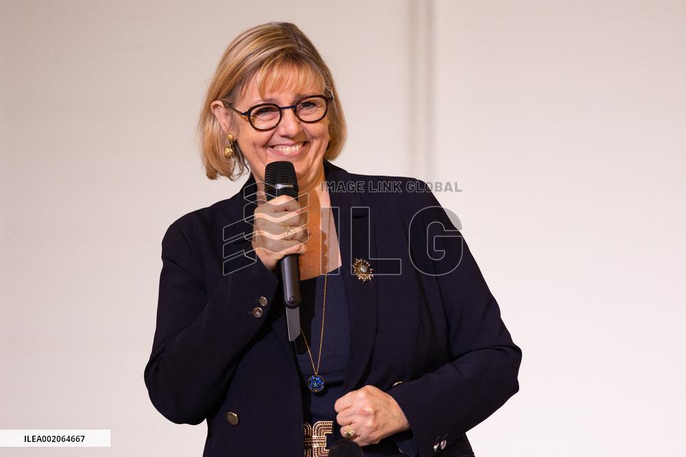 President Macron Meets With The Research Community - Paris