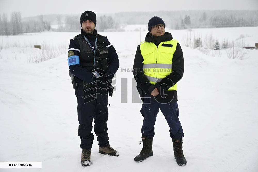 Frontex's deployment on the eastern border of Finland