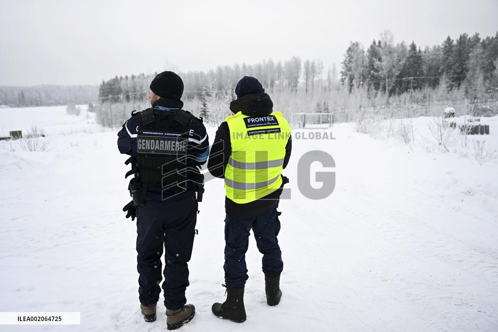 Frontex's deployment on the eastern border of Finland