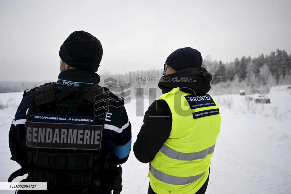 Frontex's deployment on the eastern border of Finland