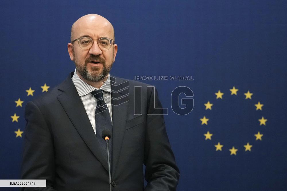 EU leaders in Beijing