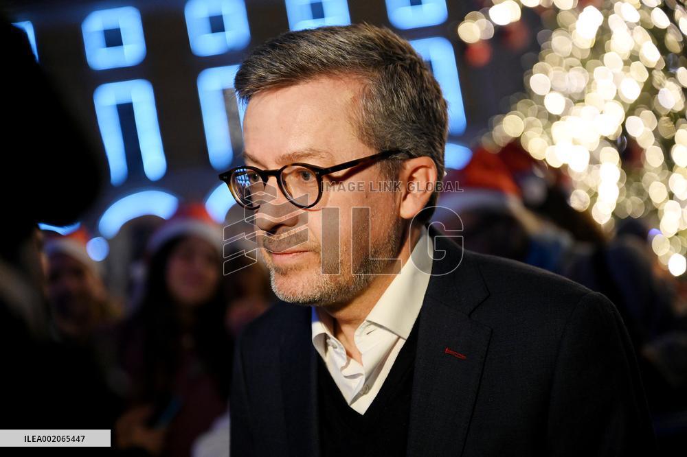 Inauguration of the Christmas lights in Lisbon