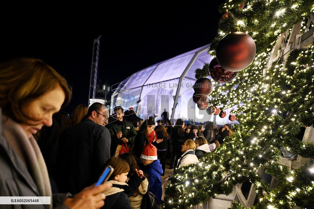 Inauguration of the Christmas lights in Lisbon