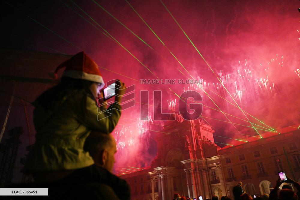 Inauguration of the Christmas lights in Lisbon