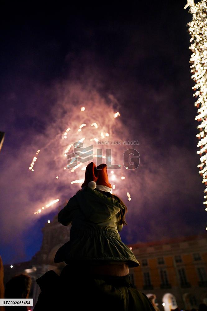 Inauguration of the Christmas lights in Lisbon