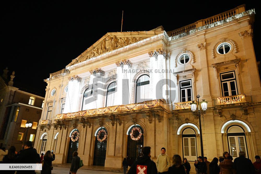 Inauguration of the Christmas lights in Lisbon