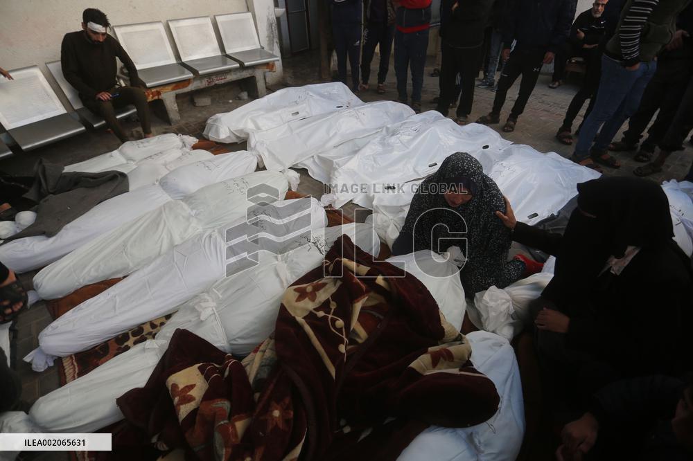 MIDEAST-GAZA-RAFAH-ISRAEL-AIRSTRIKE