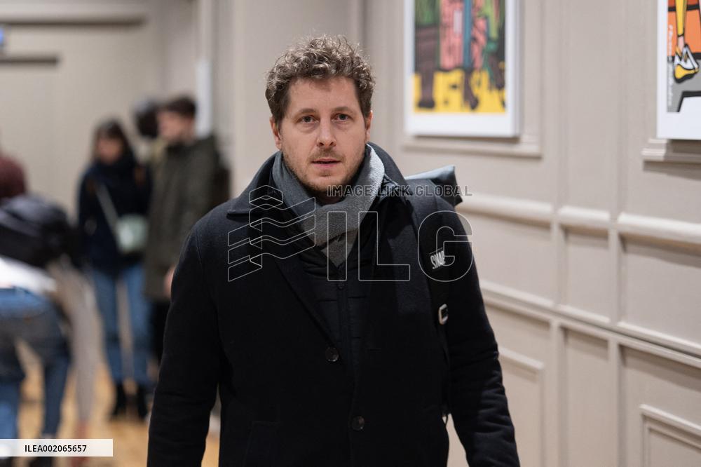 Meeting against the Government Immigration Bill - Saint-Ouen