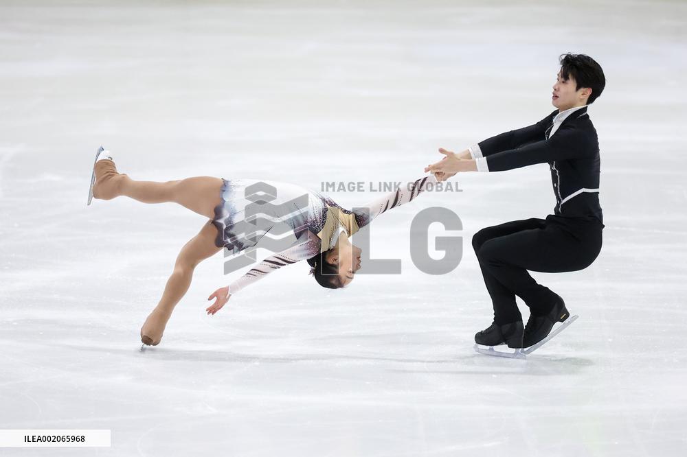 (SP)CROATIA-ZAGREB-FIGURE SKAITING GOLDEN SPIN-PAIRS FREE SKATING
