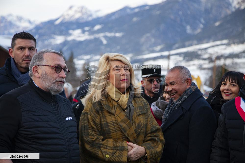 Dominique Faure Visits The Hautes-Alpes Region