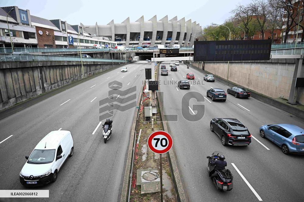 City Hall Plan To Lower Ring Road Speed - Paris