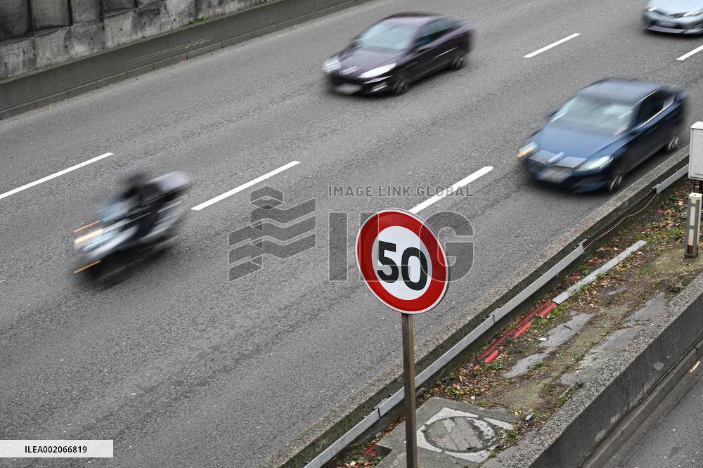 City Hall Plan To Lower Ring Road Speed - Paris