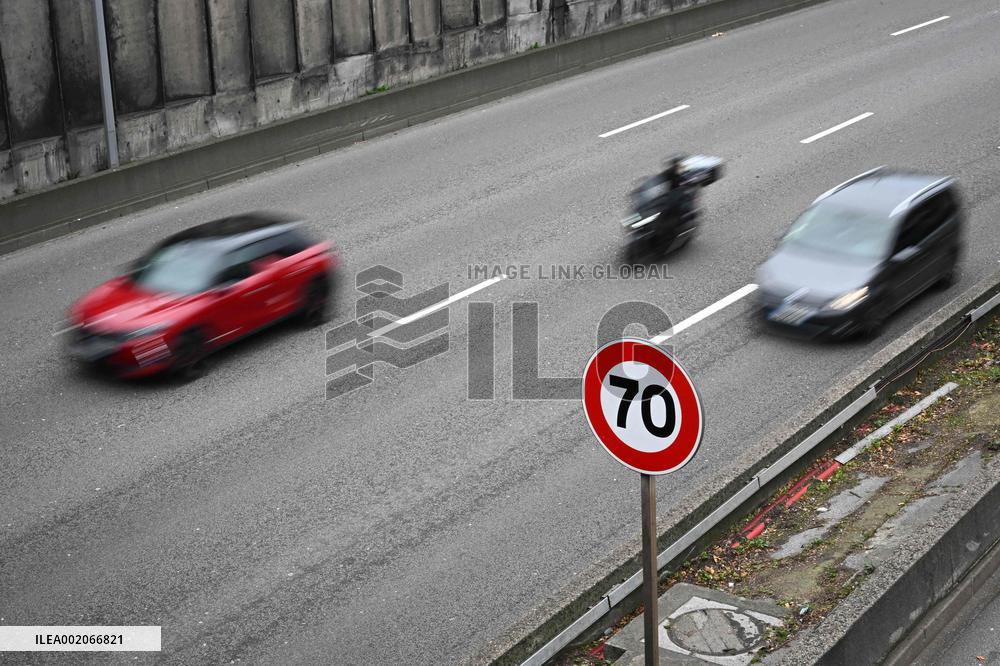 City Hall Plan To Lower Ring Road Speed - Paris