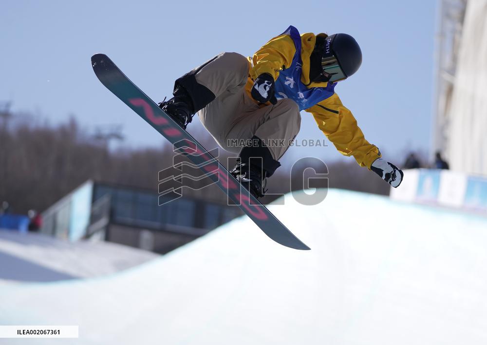 (SP)CHINA-ZHANGJIAKOU-FIS SNOWBOARD WORLD CUP-WOMEN'S HALFPIPE (CN)