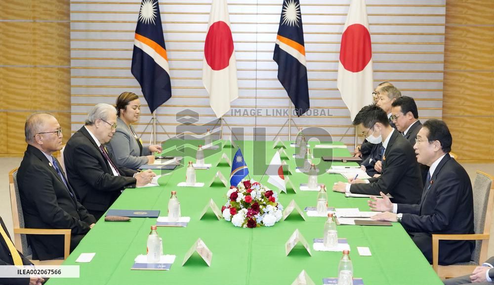 Marshall Islands president in Tokyo