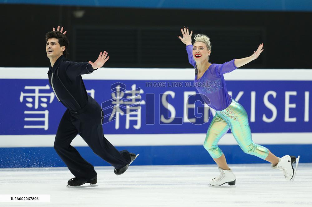 (SP)CHINA-BEIJING-FIGURE SKATING-ISU GRAND PRIX FINAL-ICE DANCE(CN)