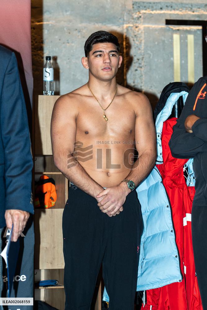 Weigh-In For The AllStar Boxing - Paris