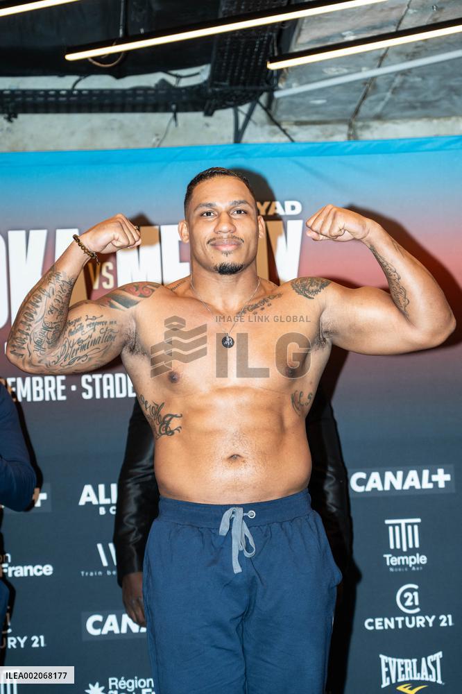 Weigh-In For The AllStar Boxing - Paris