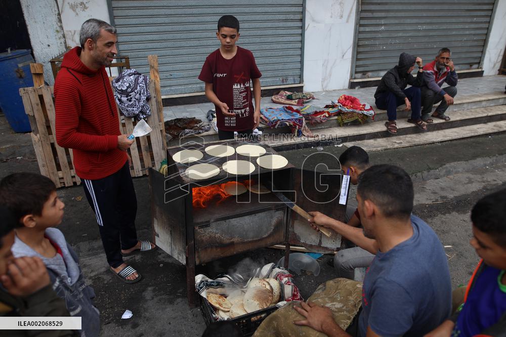 MIDEAST-GAZA-MAGHAZI REFUGEE CAMP