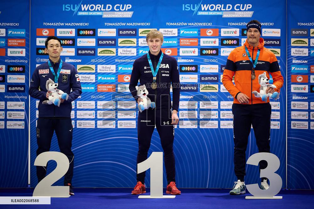 (SP)POLAND-TOMASZOW MAZOWIECKI-SPEED SKATING-ISU WORLD CUP