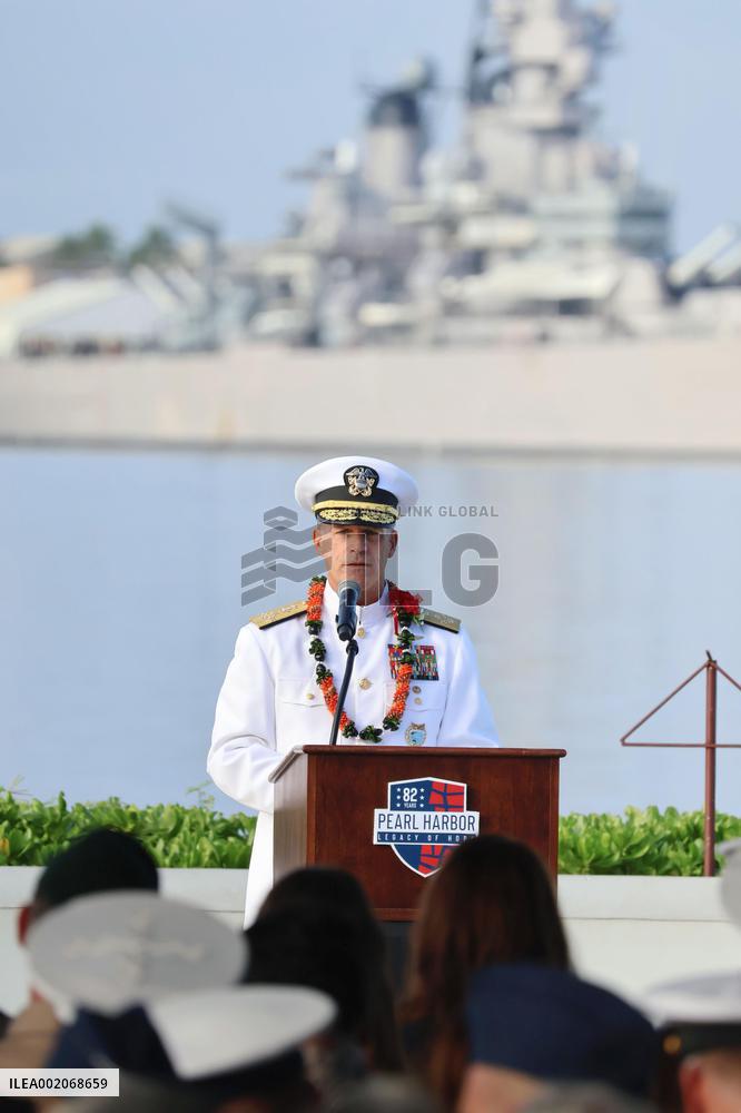 82nd anniversary of Pearl Harbor attack