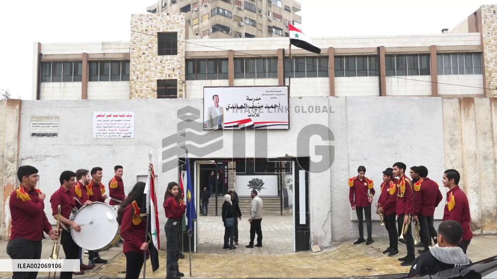 Chinese aid helps renovate primary school in Damascus