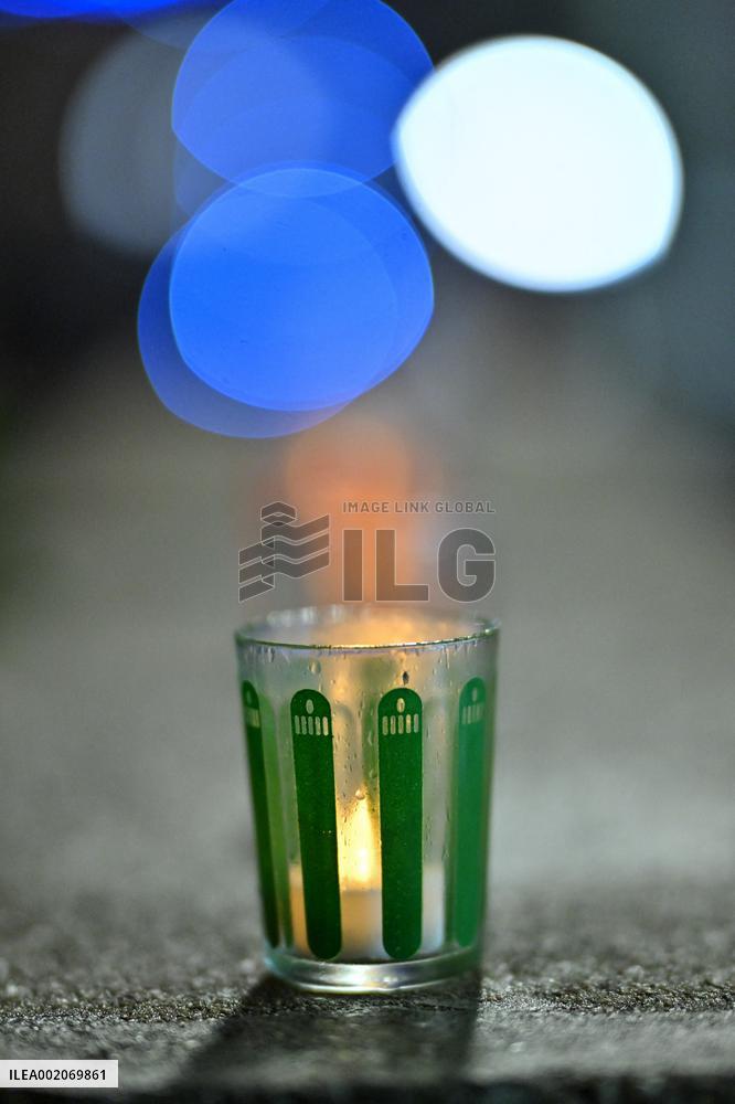 Religions Procession During Fete Des Lumieres 2023 Lyon