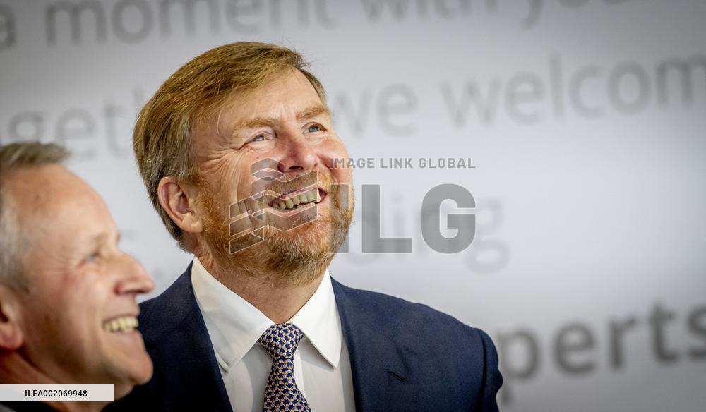 King Willem-Alexander opens The new building of Koninklijke Boon Edam