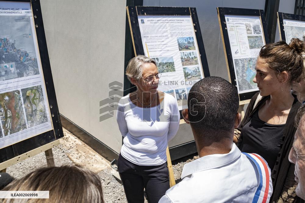 Elisabeth Borne on Visit in Mayotte